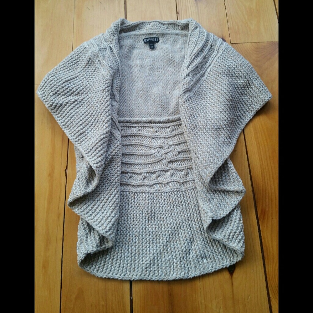 Express Tailored Knit Shrug